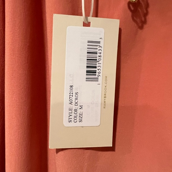 Ramy Brook Rosette Top in Pink (M) - Picture 10 of 11